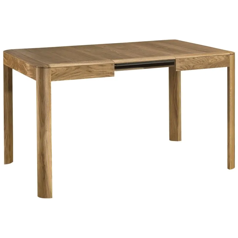 Extendable square table 90-170x90 MONACO - MONA.071.14, natural oak veneer with solid wood elements - Image 2