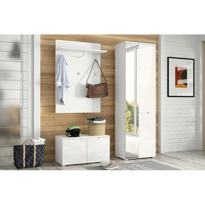 Selenium white gloss cabinet Type 18 Szynaka Meble - Image 6