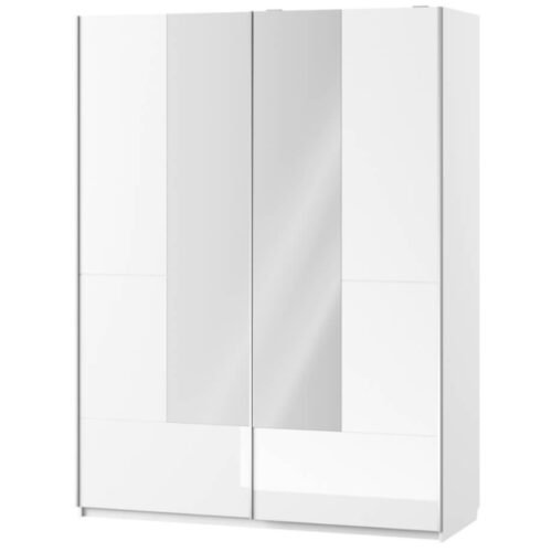 Selene Wardrobe White Glossy Type 30 Szynaka Meble