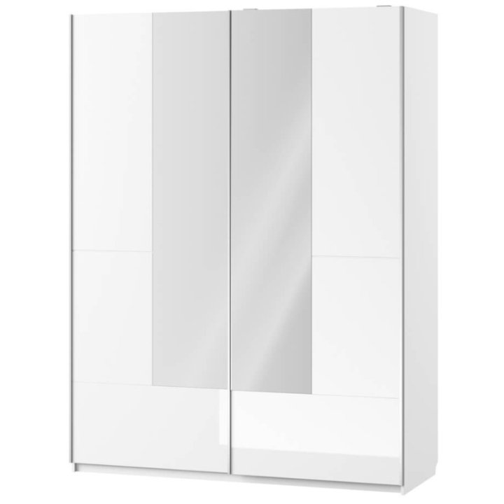 Selene Wardrobe White Glossy Type 30 Szynaka Meble
