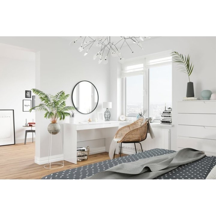 Selene dressing table, white glossy, type 31, Szynaka Meble - Image 5