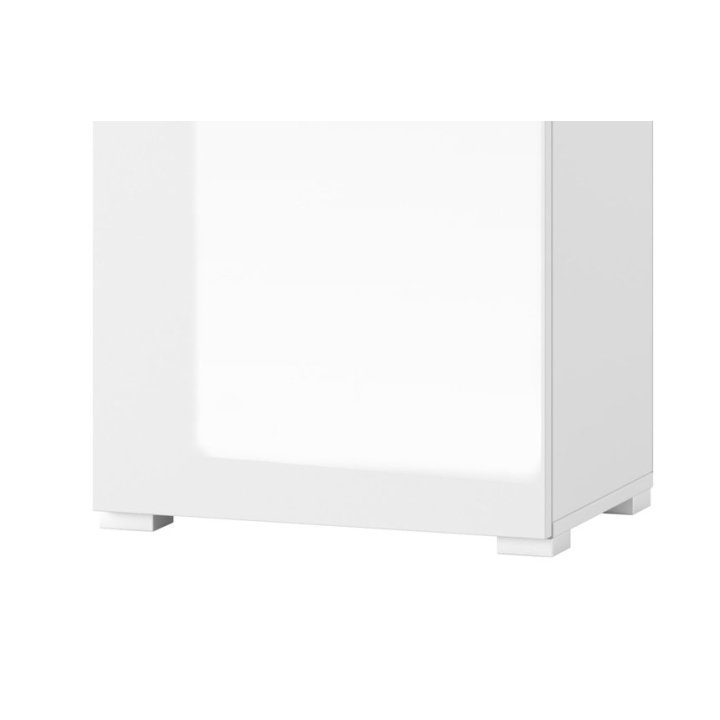 "Selene" shelf, glossy white, type 10, "Szynaka Meble" - Image 3