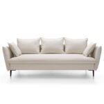 Glossy sofa, sleeping function, Gr1 container