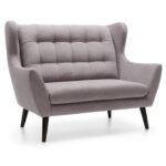 Henry 2-tier leather sofa L4