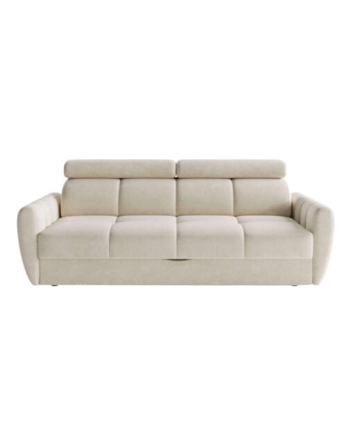Talia sofa with sleeping function, adjustable headrests