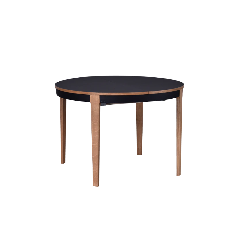 Negro extendable round table 110