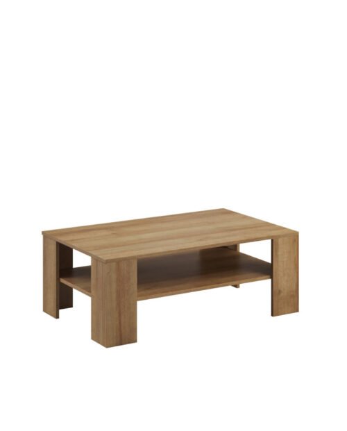 Coffee table, Sky L103 coffee table, shelf, Riviera Oak
