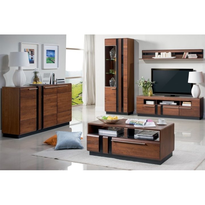 Porti coffee table, type 41, antique oak, Szynaka furniture - Image 4