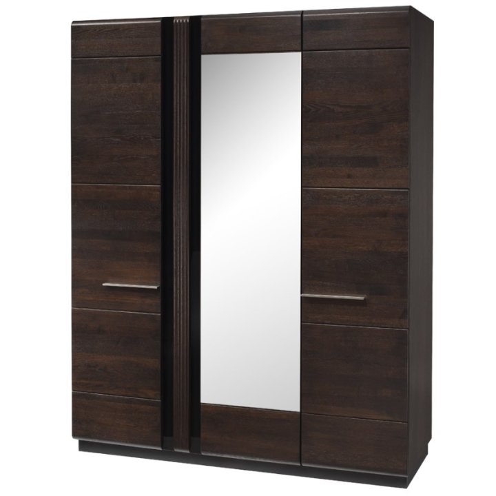 Wardrobe, type 73, chocolate oak color, Szynaka furniture