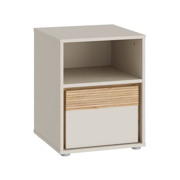 Bedside table 40 cm Wexlin beige/oak Mauvella Forte - Image 3