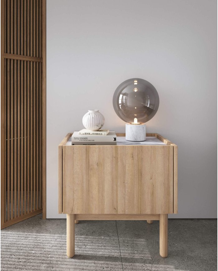Boho S50 bedside table, single door - Image 7