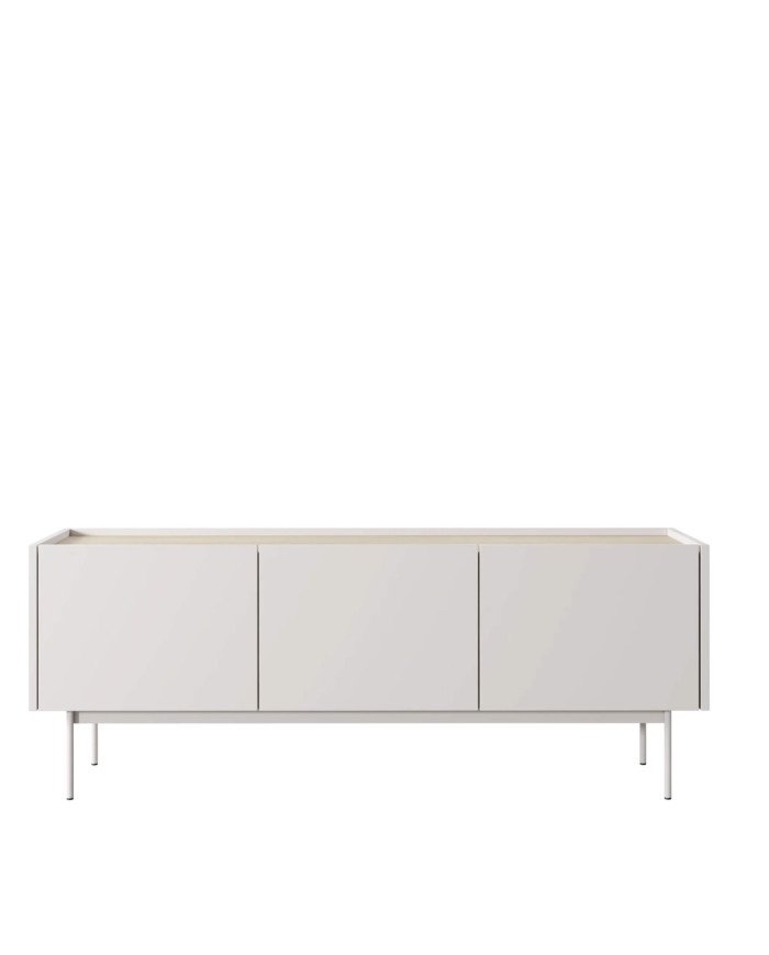 COLOR RTV144 TV cabinet, door, recess, Cashmire/Linea Oak - Image 3