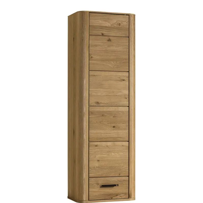 Wall cabinet with doors MONACO - MONA.061.14 100% solid oak 1 x door
