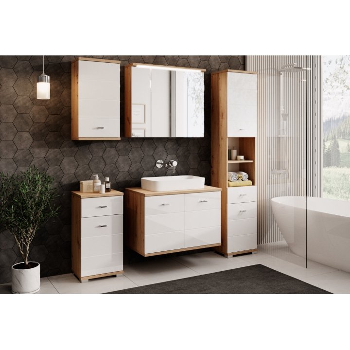 Mirror cabinet with lighting Sting Type 56 Szynaka Meble - Image 3