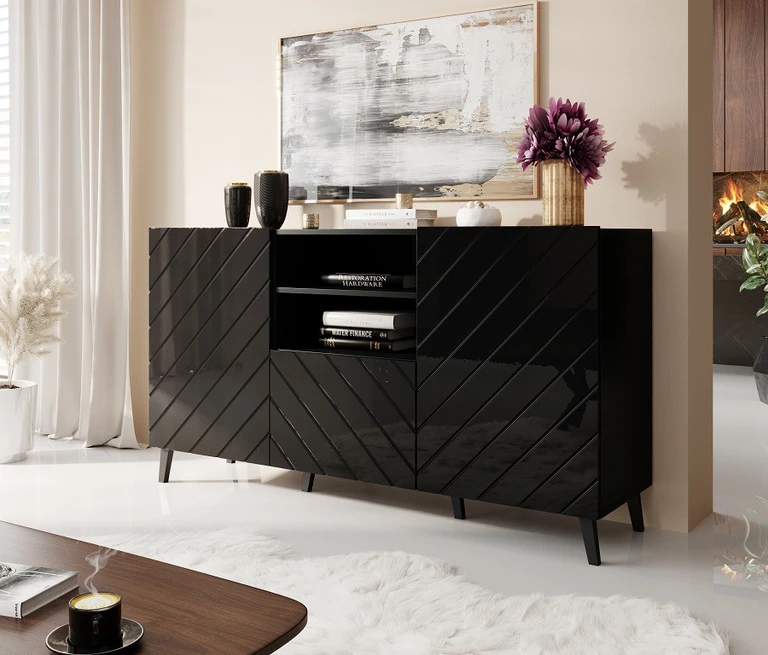 ABETO chest of drawers 150 cm, 2 colors