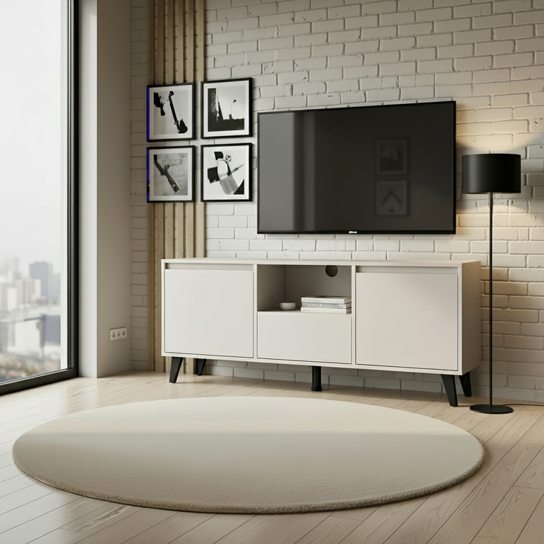 BORG TV cabinet 2D1S cashmere