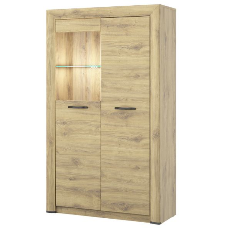 SAPORI low display cabinet, 1 pc., 1 pc., Navarra oak