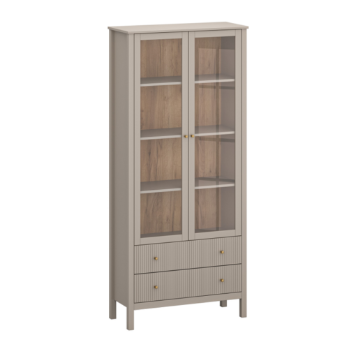 KLEO display case 2in2s grayish brown