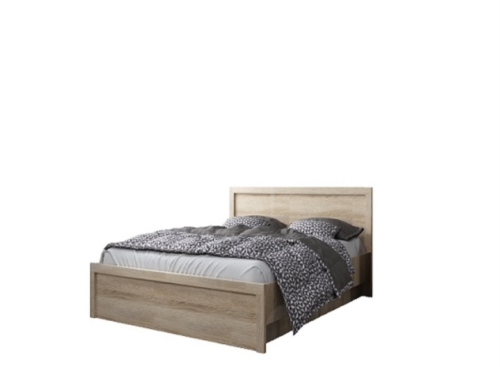 JAZZ bed 140 with storage, Sonoma oak
