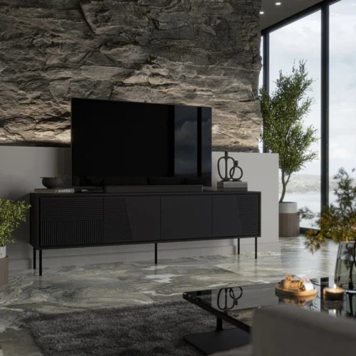ABI TV CABINET BLACK
