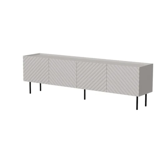 LUCCA TV cabinet, cashmere color, matte 200