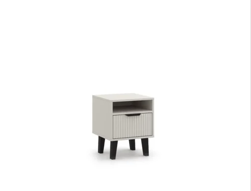 BORG DUO bedside table, 1 pc., cashmere color
