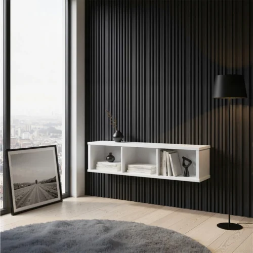 ERDEN open hanging shelf 125 white