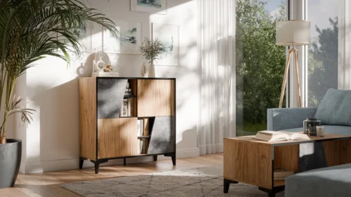 OVO 4D SHELVES IN ANCIENT OAK