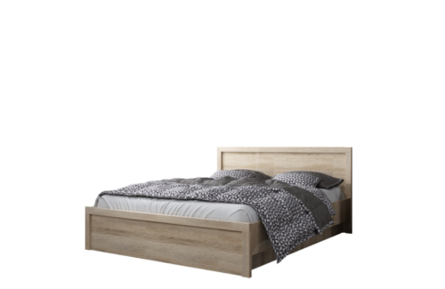 JAZZ bed 160 with storage, Sonoma oak