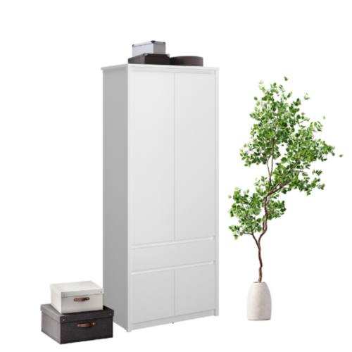 ERDEN wardrobe, 4 pcs., 1 pc., white