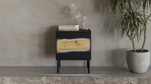 Built-in bedside tables, 1D, set of 2