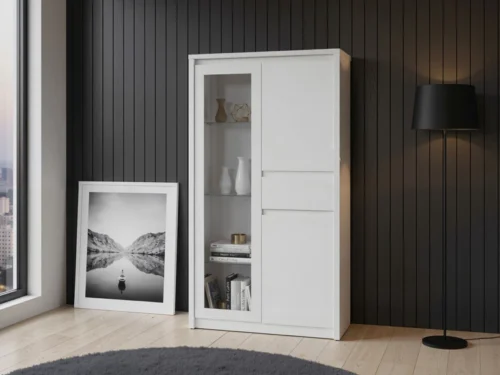 ERDEN low display cabinet, 2 pcs., 1 pc., white