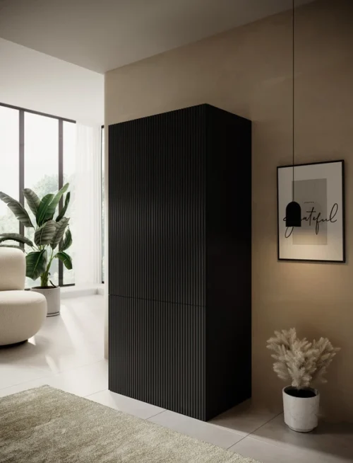 PAFOS wardrobe 90 black
