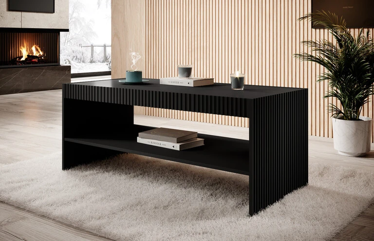 PAFOS bench 120 cm, black
