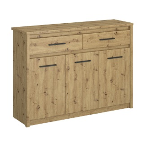 AYSON chest of drawers, 3 drawers, 2 drawers, oak color