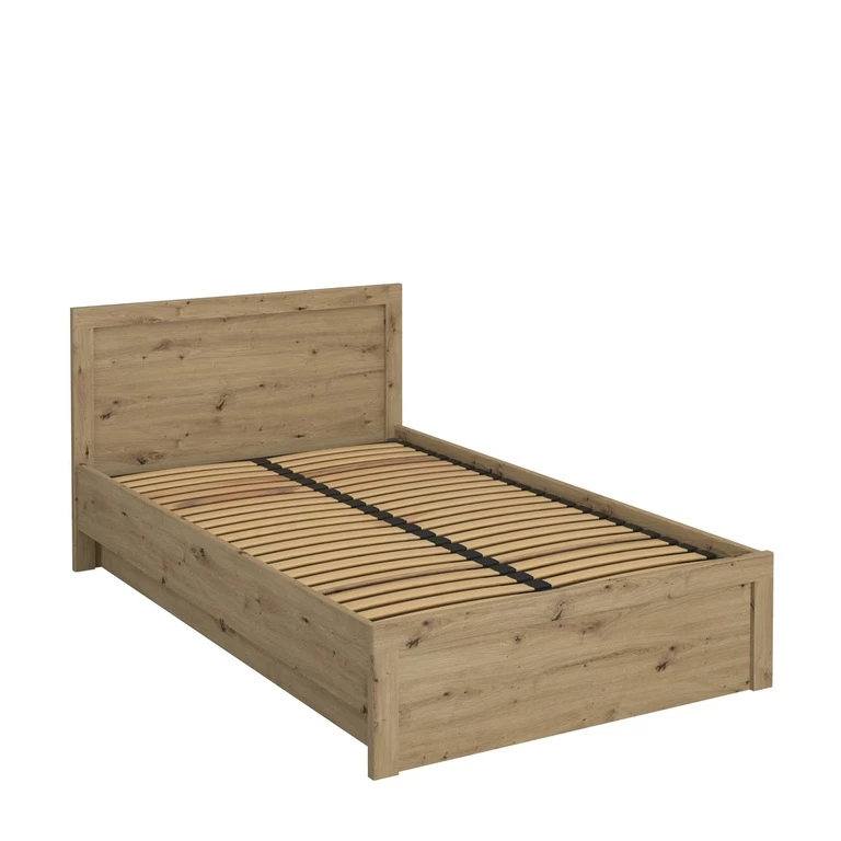 JAZZ bed 120 with storage, oak