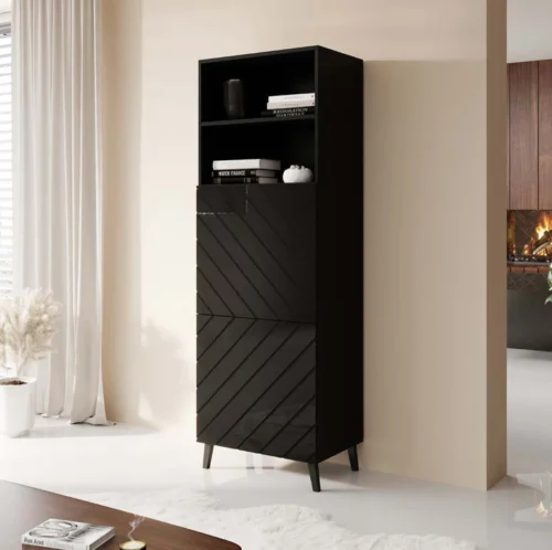 ABETO display cabinet 60 cm, 2 colors