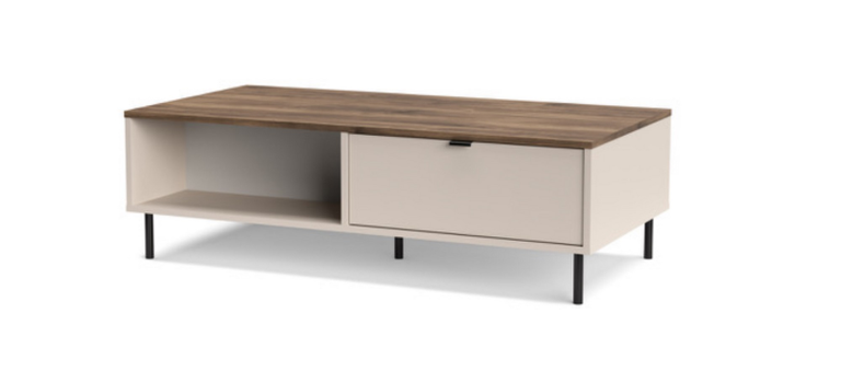 EVO coffee table 2 pcs/110 cashmere/oak color