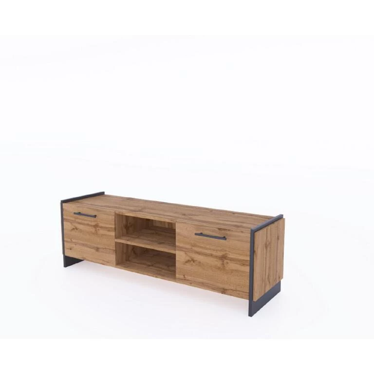 AMINO 2D TV cabinet Wotan oak/black