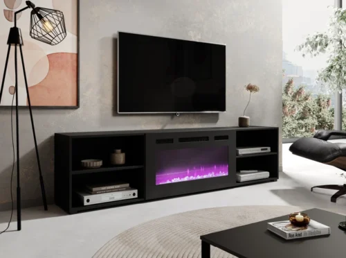 POLO RTV 200 MATT BLACK WITH FIREPLACE