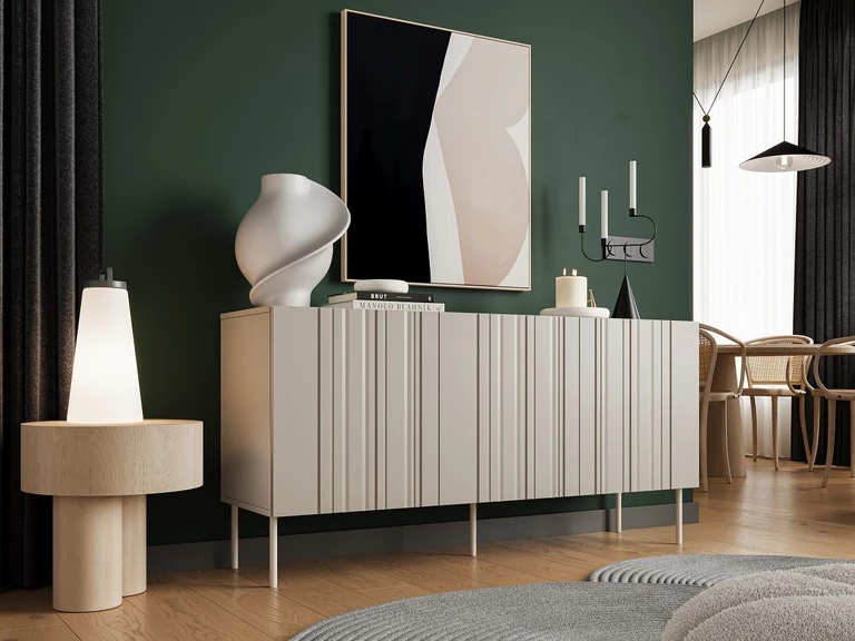 ISLA chest of drawers 150 matt beige