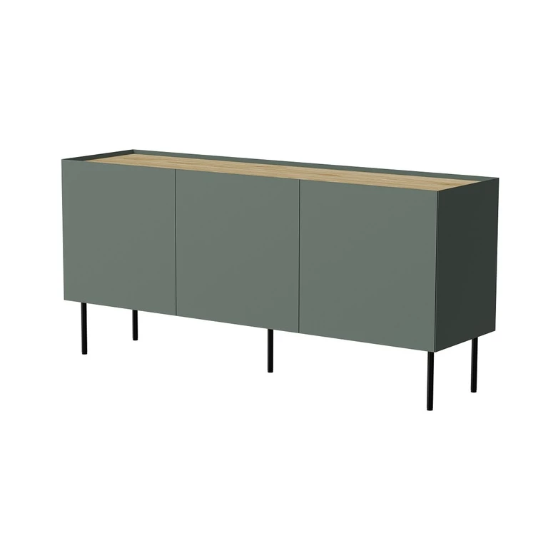 FELLINI chest of drawers 150 olive color