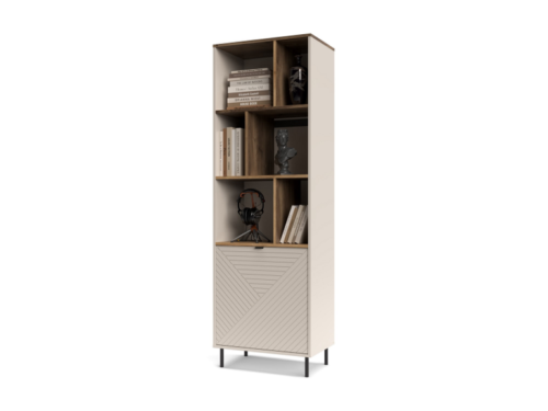EVO open shelf 1d cashmere/oak Castello