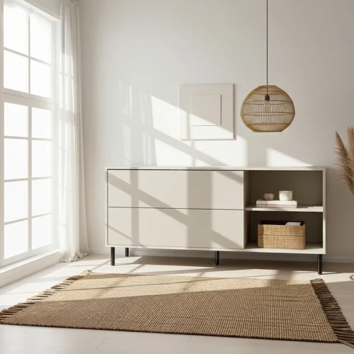 MASHA chest of drawers 150 2D2P cashmere