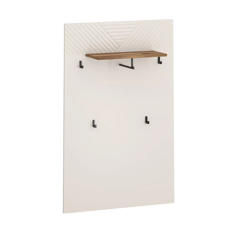 EVO hallway panel 80 cashmere / Castello oak