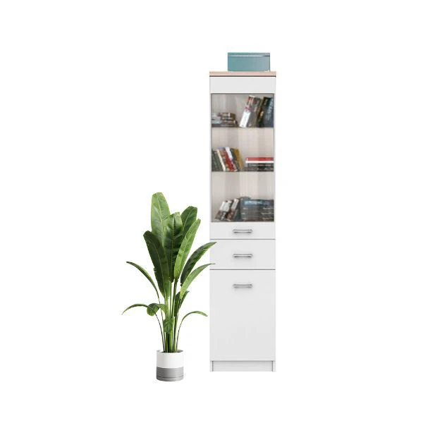 TOP MIX display case, 1 pc., 1 pc., 1 pc., white