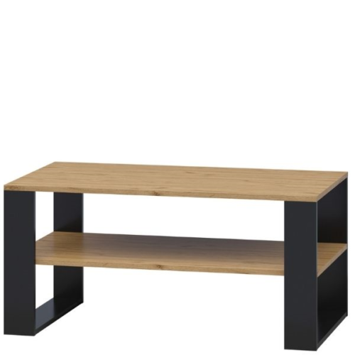 WOOD golden oak coffee table