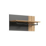 ESTEBAN suspension plate 80 graphite / oak evok