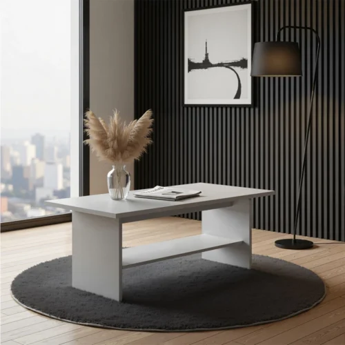 ERDEN bench 120 white