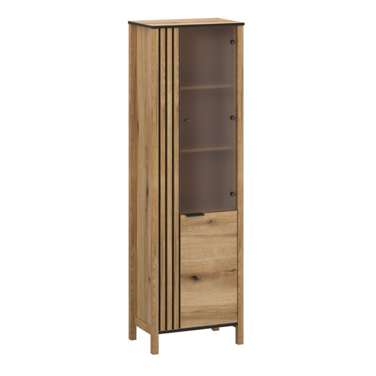 HELIX display case, 1 pc., 1 pc., oak color, evok